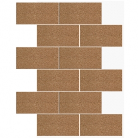 Фасадная панель АМК Блок однотонный 103